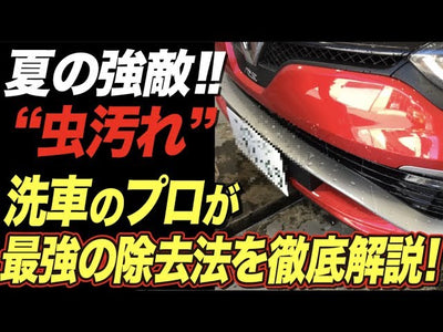 ガンコな虫汚れの落とし方～プロが教える 正しい洗車方法【洗車のコツ・仕方】Vol.37 ～