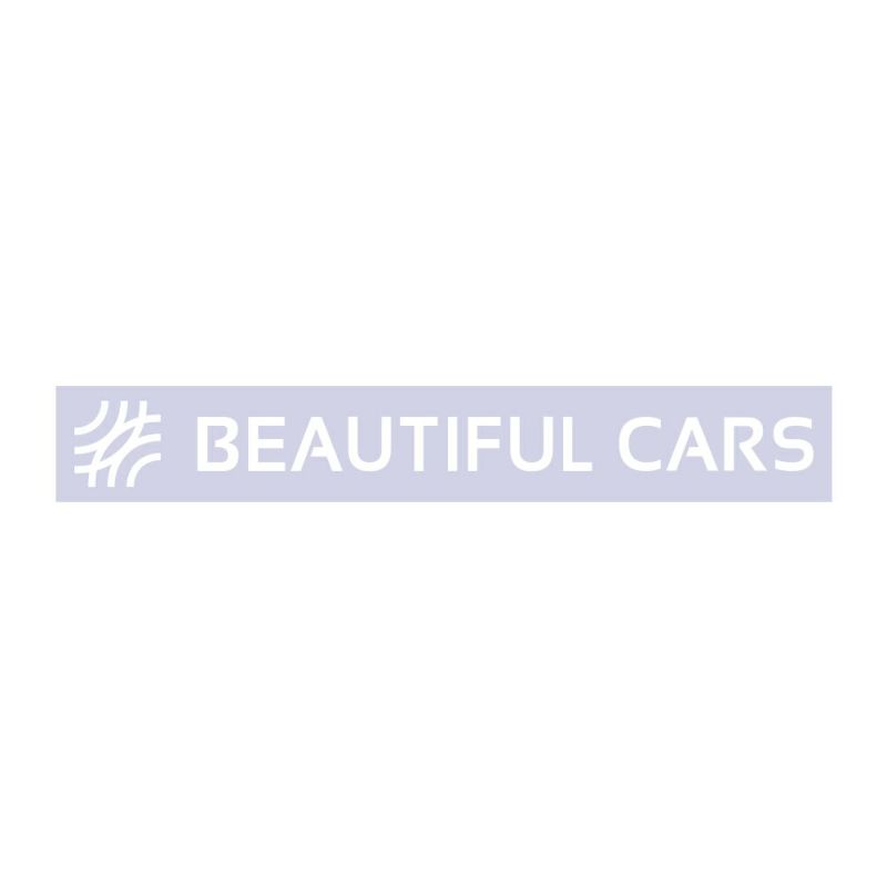 BEAUTIFUL CARS ロゴステッカー